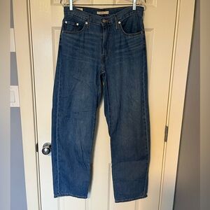 Levi’s baggy dad linen jeans - size 28